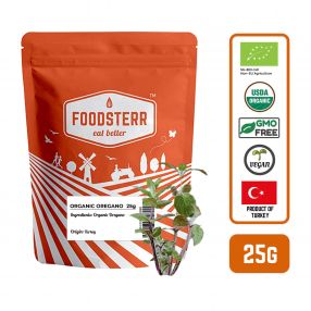 Foodsterr Organic Turkish Oregano, 25g