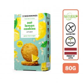 The Beginnings Oat Lemon Cookies, 80 g
