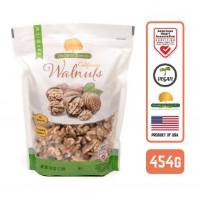 Grower Direct Walnut 80% Halves Extra Light, 1LB
