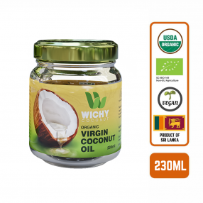 Organic Coconut Oil - Virgin Cold Pressed, 230ml Case (12 Btl)