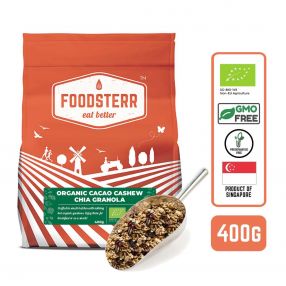 Organic Cacao Cashew Chia Granola